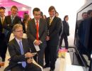 Ministro Morand� destaca la nueva red de fibra �ptica al hogar 
