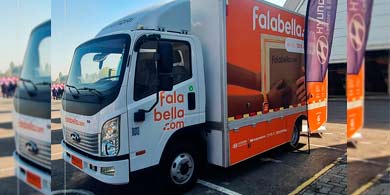 Camiones para e-commerce con cero emisiones, la nueva apuesta de Falabella.com